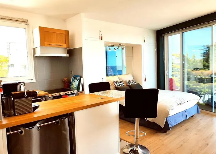 Loueurdappart - Studio Cosy, Tres Jolie Vue Mer, Tout A Pied A La Baule